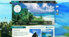 Desktop Screenshot of maupiti-paradise-lodge.com